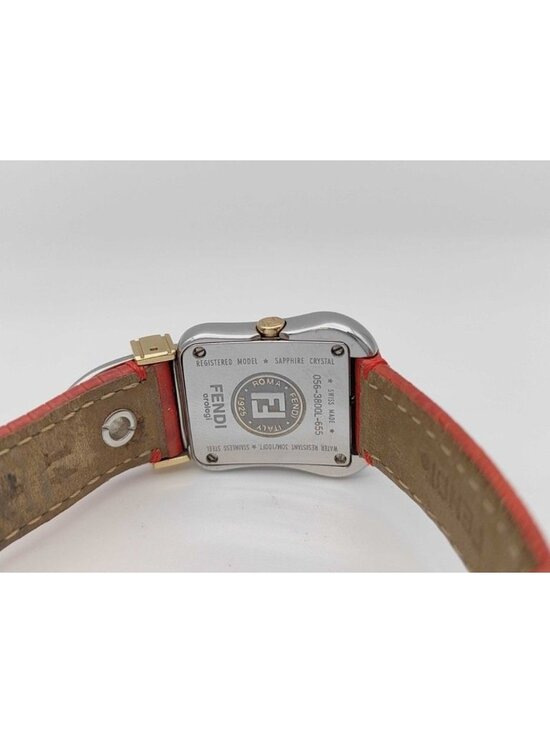 Fendi Watch Shell Dial Silver Gold Brown Stainless Steel main image 8